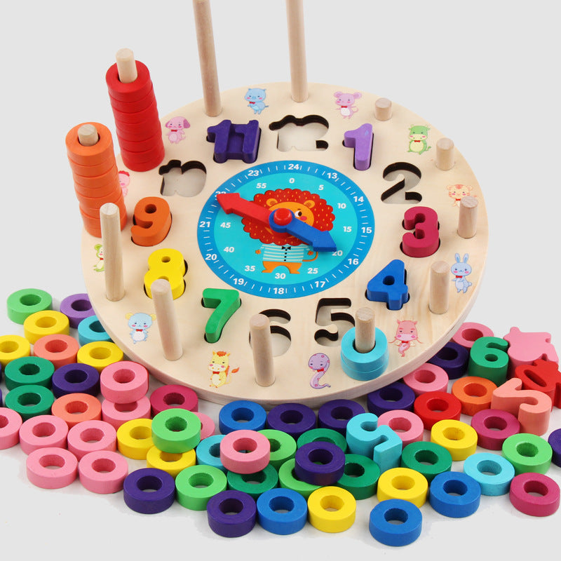 Rainbow Digital Clock Toys - Huggies Baby
