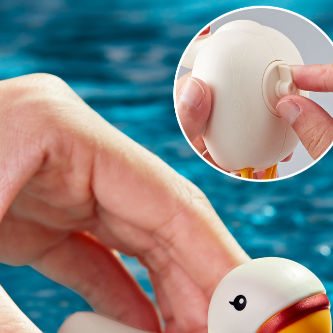 Cute Wind-up Goose Water Toys - Huggies Baby