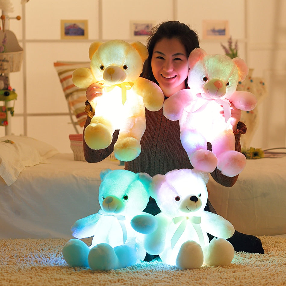 50cm LED Teddy Bear Plush Toy for Kids' Christmas